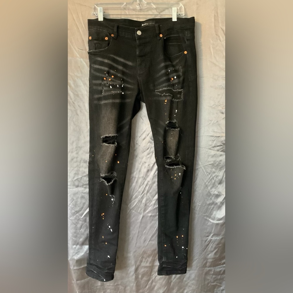 Purple Designer Jeans size 32 Slim NWOT